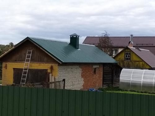 Замена кровли придворных построек